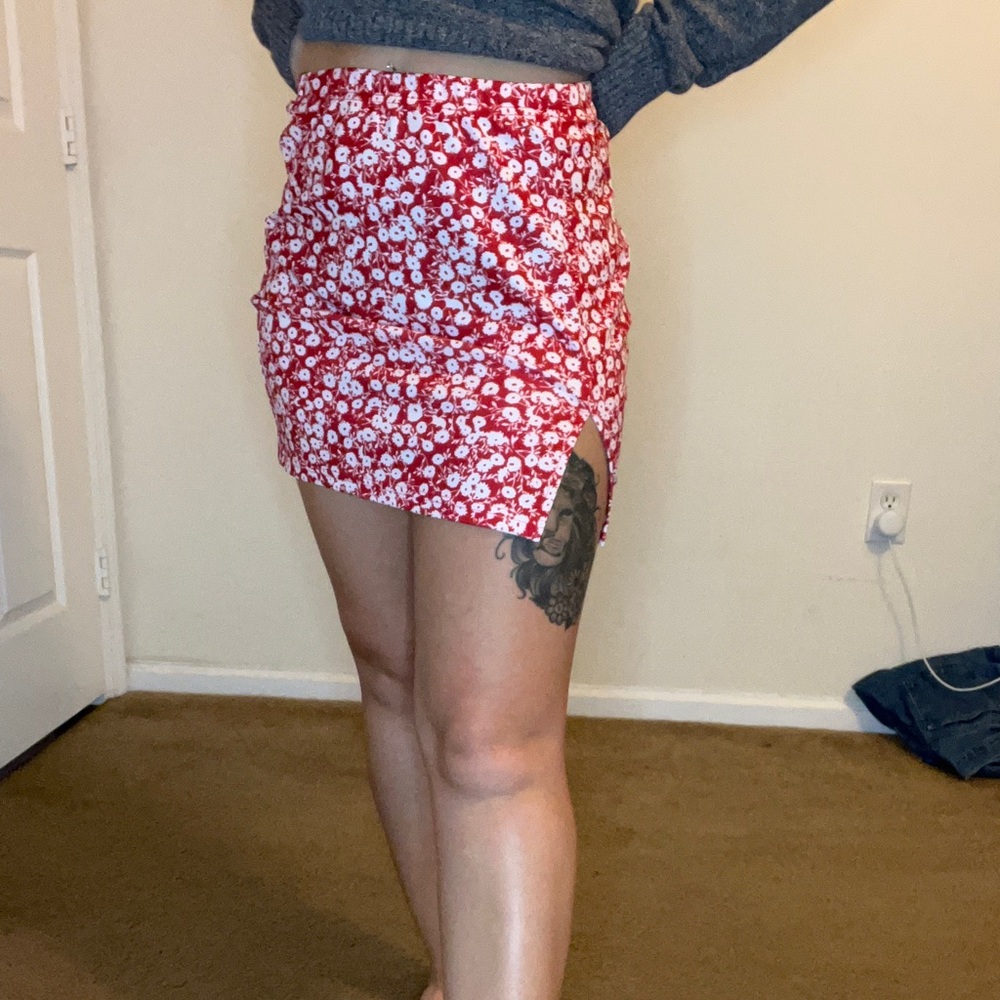 Floral skirt